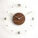 thumbnail image 3 of Reloj de pared silencioso Perfecl 14 pulgadas negro, 3 of 8