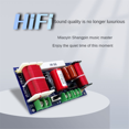 thumbnail image 3 of 2PCS 2-Way 250W 2500Hz-3000Hz Frequency Divider DIY Speaker Filter Circuit Home Theater HiFi Stereo Audio Crossover, 3 of 10