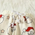 thumbnail image 5 of TAIAOJING Toddler Girls Fall Outfits Baby Boys Matching Christmas Prints Clothes Top T Shirt Pants Winter Outfits 2-3 Years, 5 of 7