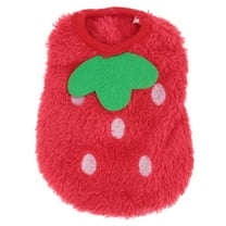 LOLIPPYY Winter Fleece Hoodie for Small Pets, Bunny Guinea Pig Clothes, Warm Pet Vest Apparel Costume