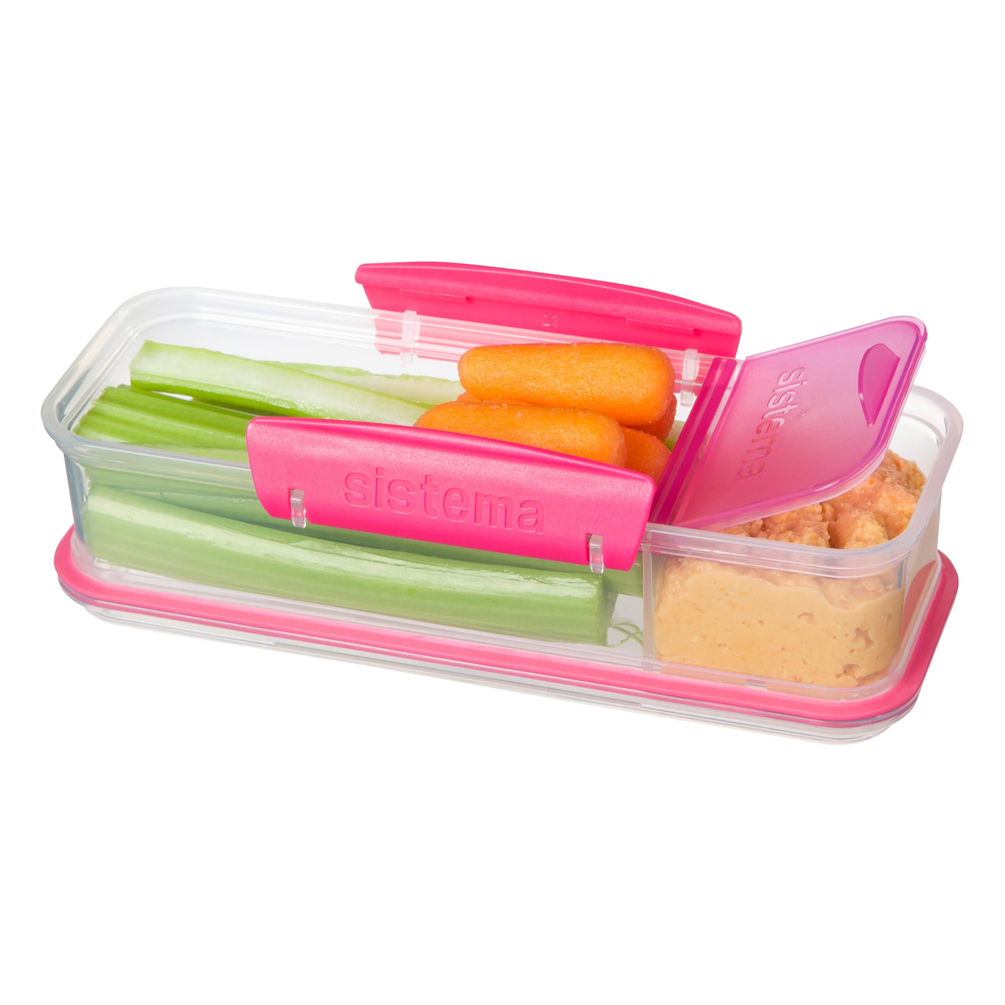 Snack Attack Bento Box or Lunch Boxes for Kids by Snack Attack 4 & 6 C –