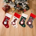 thumbnail image 4 of LYU Christmas Stocking Embroidered Old Man Lightweight Cartoon Xmas Gift Candy Bag Kids Gift, 4 of 8