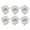 Grey, variant on Riousery 20 Pcs Square Silicone Nursery Pot Planters Variety Pack Reusable Seed Starting Pots with Drainage Holes for Indoor Outdoor Plants Gardening Grey 3.94 inches / 10 cm