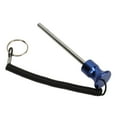 thumbnail image 3 of Pasador magnético para máquina de pesas de 8 x 125 mm con cuerda de tracción, pasador selector de pila de pesas para accesorios de entrenamiento de fuerza, ejercicio azul, 3 of 14