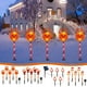 thumbnail image 1 of Luz solar LED, decoración jardín, luces solares para exteriores, iluminación de patios, luces para jardines, luces solares portátiles, luz solar plegable, metal frame, para jardín, luces solares, 1 of 9