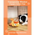 thumbnail image 2 of Juguete rompecabezas para perros Motiilanco con forma de pato y comedero lento, 2 of 8
