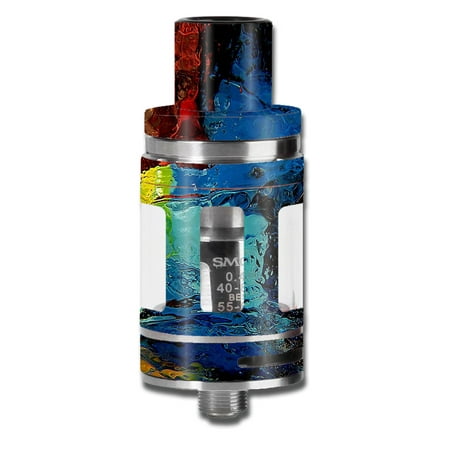 Skins Decals For Smok Micro Tfv8 Baby Beast Vape Mod / Oil Paint Color (Best Voltage To Vape Oil)