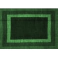 thumbnail image 1 of Ahgly Company Indoor Rectangle Abstract Emerald Green Modern Area Rugs, 7' x 10', 1 of 4