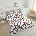 thumbnail image 4 of Erosebridal Ball Sports Bedding Comforter Set, Baseball Down Comforter, Sports Theme Decor, 2 Pieces, 4 of 7