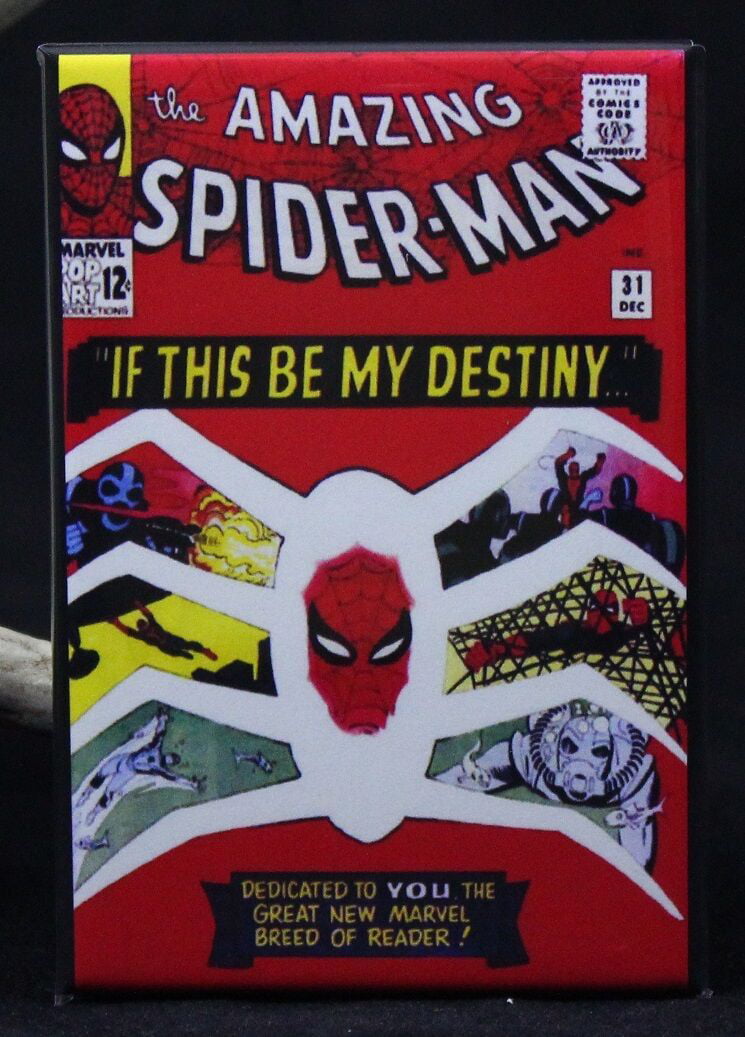The Amazing Spider Man #31 Comic Book 2" X 3" Fridge Magnet. 