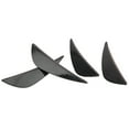 thumbnail image 3 of Spoiler avant Pare-Chocs Diffuseur 4pcs avant Pare-Chocs Air Couteau Spoiler Modification Universel Diffuseur PVC Pâte Type Brillant Noir, 3 of 8