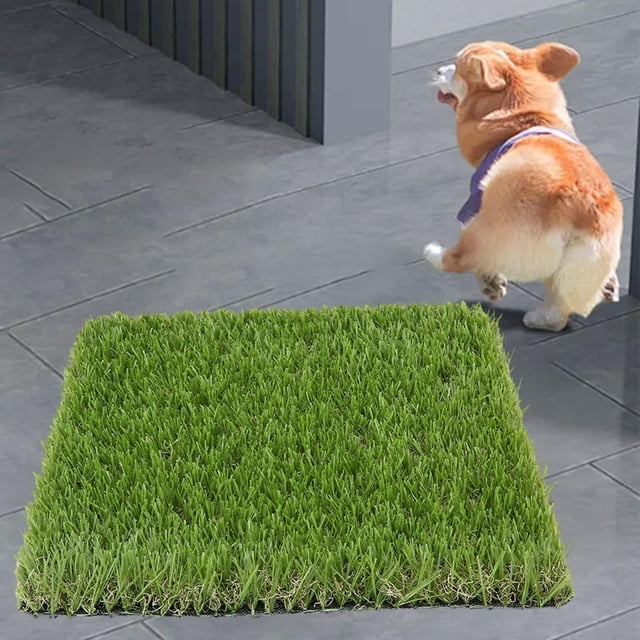 Alfombra de césped Artificial, almohadilla para orinar para perros, almohadilla de entrenamiento, alfombra de césped para cachorros para decoración de 3 cm de altura