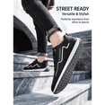 thumbnail image 6 of CHICVOMEY Comfortable Slip On Sneakers for Men Breathable Sneakers with Lightweight Non-Slip Sole Running Sneakers Daily Wear Walking Running, 6 of 8