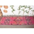 thumbnail image 2 of Old Rug, Kitchen Rugs, Home Decor Rugs, 2.6x10.8 ft Runner Rug, Vintage Rug, 2 of 9