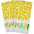 thumbnail image 6 of Cute Golden Hearts Pineapple Dish Towels Set of 6, Cartoon Washable Tea Towels Dishcloths Lint-Free 18x28 Inch Fast Drying for Home Kitchen Clean, 6 of 7