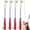 Red, variant on Fish Hook Remover Tool, Fishing Hook Quick Removal Descending Device, Fishing Gear Security Equipment Kits for Adult, Hook Extractor Accessories Detacher Tools with 4PCS Storage Tube