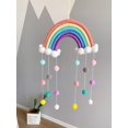 thumbnail image 3 of Macrame Rainbow Kids Wall Decor Ch5a-6 JFHHH pequeña, 3 of 4