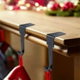thumbnail image 4 of Wooowa Christmas Stocking Holders for Mantle,Multi-Use Hooks for Fireplace Mantel Christmas Home Xmas Party Decor, 4 of 7