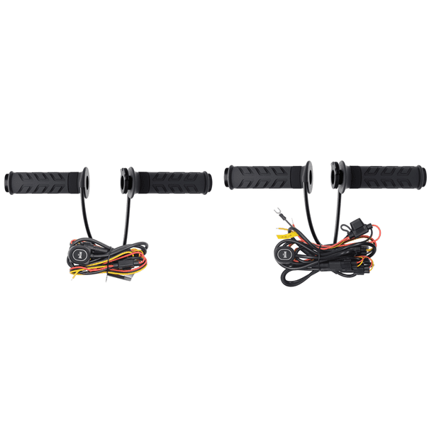 Puños Calefactables Eléctricos 12V Calentador Manos Con Barra para Ciclomotor Y Patinete 5 Velocidades (plástico)