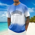 thumbnail image 3 of Los Angeles California Letter Graphic Tees for Men 2026 Summer Casual Short Sleeve Crewneck T Shirts West Coast Streetwear, 3 of 5