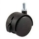 thumbnail image 4 of 5X Mueble Giratorio con Ruedas de Bloqueo VáStago de Tornillo de 8 mm Rueda de 2 Pulgadas de DiáMetro Negro, 4 of 5