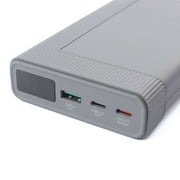 RadioShack 100W High-Performance Power Bank (20,000MAH, USB-C, Gray)