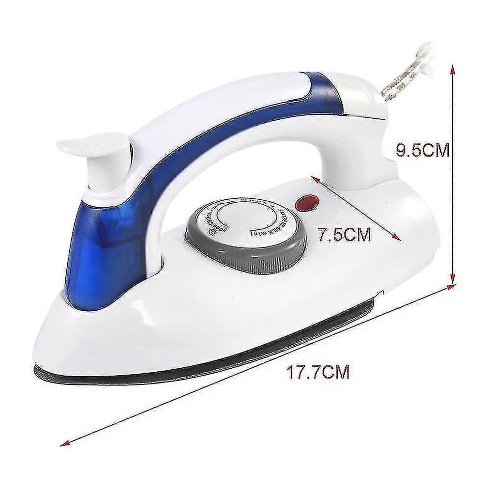 Travel Mini Iron, Portable Steam Iron For Clothes, Handheld Steamer, Steam Iron, With Non-stick Sole Plate, Steam Ironing And Dry Ironi