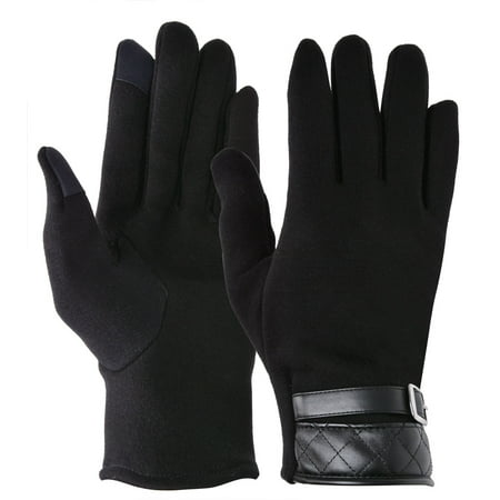 Mens Winter Gloves， Coxeer Outdoor Work Motorcycle Glove Touchscreen Gloves for Smart