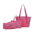 thumbnail image 5 of MKF Collection Havenly Women's Tote Bag, Wristlet Pouch Purse, Vegan Leather Handbag 4Pcs Set by Mia K, 5 of 8
