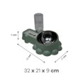 thumbnail image 3 of Comedero Doble para Mascota color Verde, 3 of 3