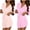 Beige, variant on Tqyyweavej 2Pcs Women's Short Kimono Robe Lace Lightweight Sleepwear Soft Loungewear Casual Ladies Bathrobe Nightgown