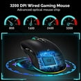 thumbnail image 4 of USB C Mouse Type Ergonomic Wired RGB Gaming Optical, 4 of 6