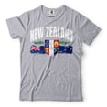 thumbnail image 5 of New Zealand Unisex Shirt New Zealand Country Flag Logo Shirt Mens Womens New Zealand Shirt (Large Navy Blue), 5 of 6