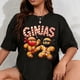 thumbnail image 1 of Camiseta de Algodón 100% para Niña - Ginjas Ninjas de Jengibre Divertidos para Navidad, 1 of 7