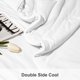 thumbnail image 4 of Cooling Blankets for Hot Sleepers - Cool Like Ice Cream Lightweight Blanket for Summer with Double Side Cold, Cooling Comforter, Quilt, Fabric for Bed (Throw Size 47" x 59" Pink & Beige), 4 of 5