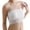 White, variant on Women Plus Size Strapless Bra Bandeau Tube Top Stretchy Womens Underwear Cotton Black One Size
