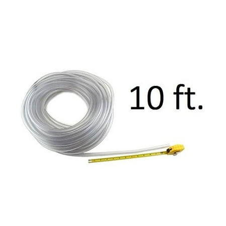 - Beer Line 3/16 I.D. Vinyl Hose - 10 ft Length Model: (Home & Kitchen), Ten feet of beer line. By KegWorks