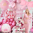 thumbnail image 3 of Decoracione Para Baby Shower De Niña Kit Globos Lazos, Xtellar Rosa, 3 of 3