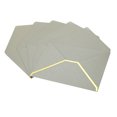 thumbnail image 1 of Unique Bargains V Flap Invitation Envelopes, Silver, 10 Pack, 1 of 5