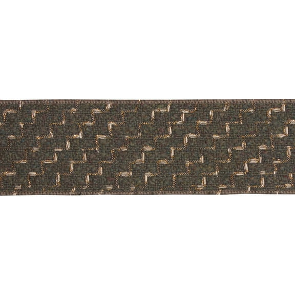 2.5" X 10 Yds. (Set Of 2) Wired Polyester