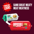 Impossible Savory Ground Sausage from Plants 14 oz (Pack of 4 ...