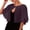 Coffee, variant on Chiffon Shawl Wrap for Women Elegant Short Capelet Shrug Black Evening Cape Scarves for Wedding Bolero Cover Up Bridesmaid Formal Dress Party Accessory