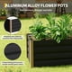 thumbnail image 4 of Yeshouse Huerto elevado de aluminio, jardinera resistente para el cultivo de raíces, jardinera de pie para exteriores, ideal para patios, césped, hortalizas y flores, 4 of 8