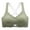 Green, variant on Yammkia Sport Bras for Women Sports Bras for Women Gym Yoga Crop Tops Workout Running Athletic Tank Built in Support Padded Bra Longline (Green,L)