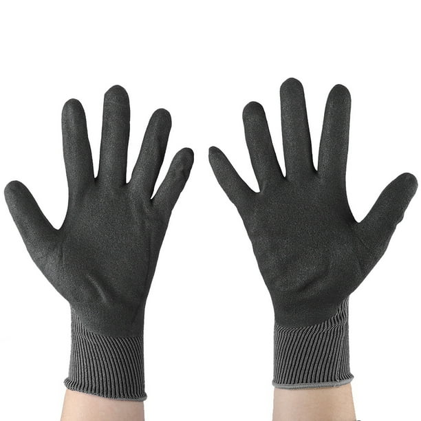 Guantes De Trabajo HPPE, Guantes Resistentes Al Corte Antideslizantes Cómodos Para Trabajar Con Aceite