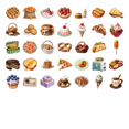 thumbnail image 6 of 35pcs Delicious Stickers Food Bakery Decals Dessert Treats Stickers for Laptops Suitcase Phone Fridge, 6 of 9