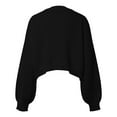 thumbnail image 5 of SRZYMJ Women's Cherry Cropped Cardigan Sweaters Open Front Long Sleeve Cute Knit Short Cardigan Trendy, 5 of 6