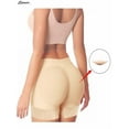 thumbnail image 2 of Spencer Women's Butt Lifter Padded Underwear Hip Enhancer Sexy Seamless Panties Body Shaper Shorts (2XL, Beige), 2 of 6