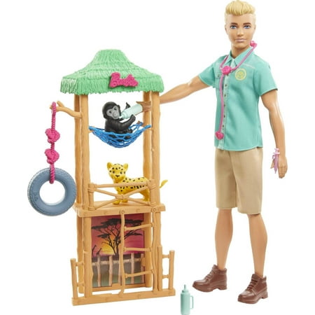 Barbie - Mattel Barbie Wildlife Vet Doll