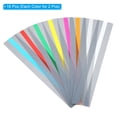 thumbnail image 3 of Uxcell Guided Reading Strips Tracking Highlight Colored Overlay Bookmarks Multi Colors 16 Pcs, 3 of 6